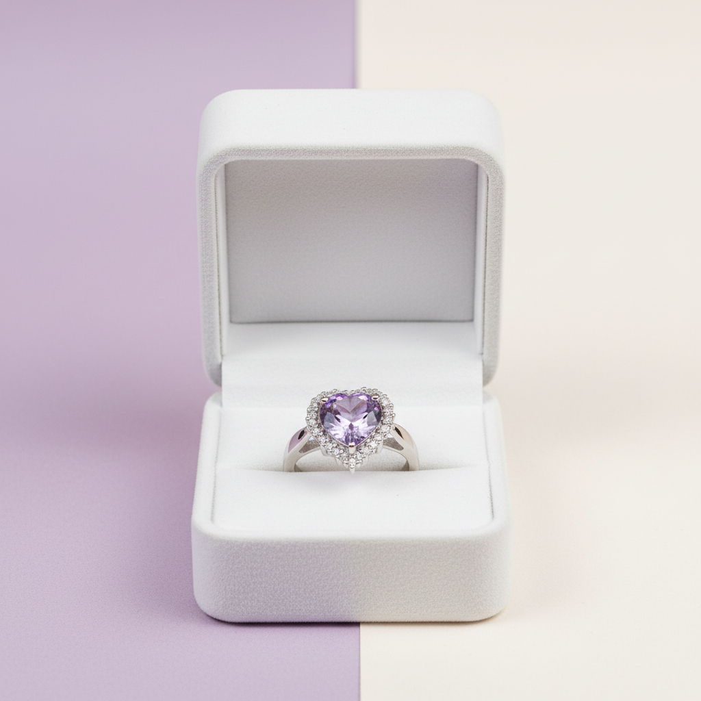 Heart Amethyst - Gift Box
