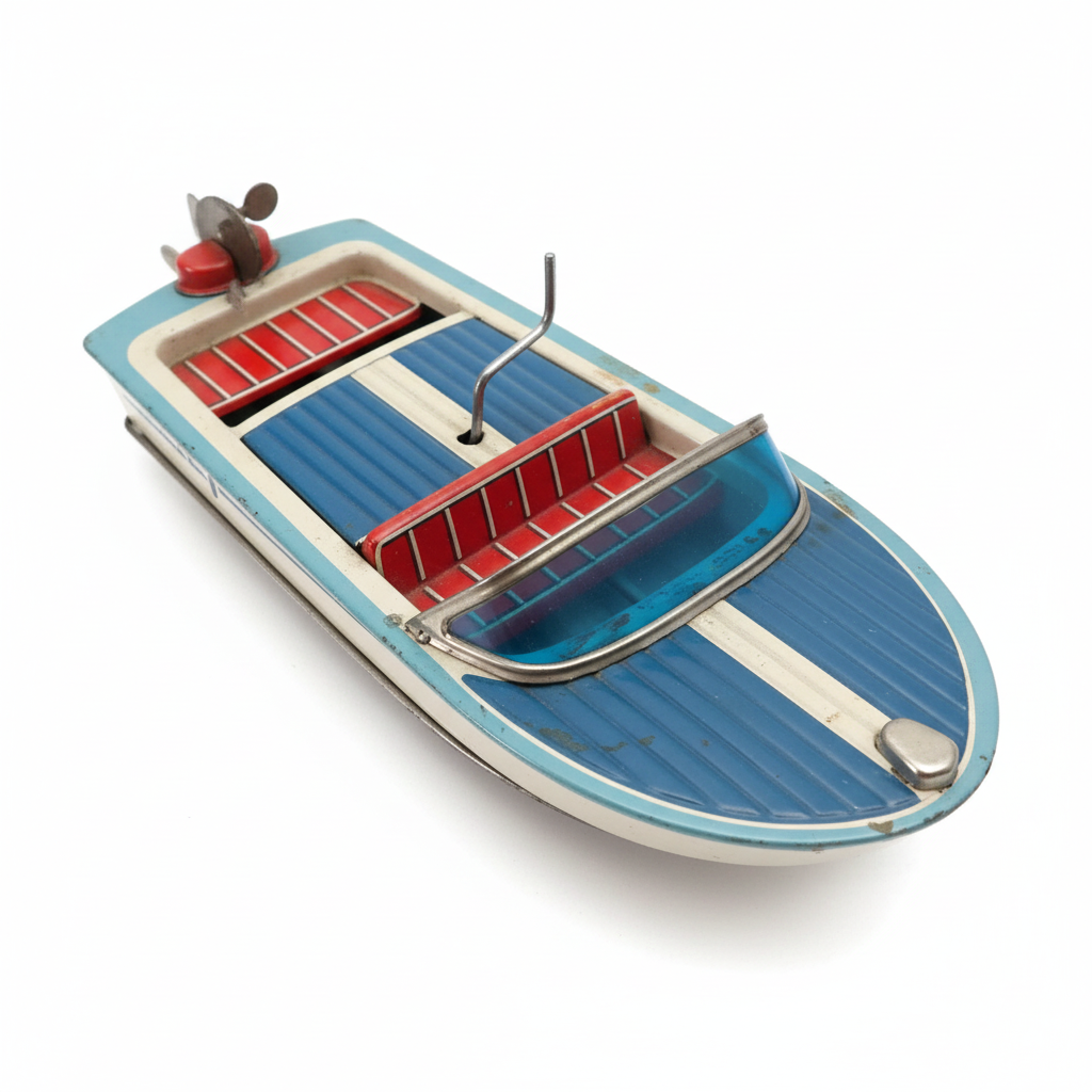 Toy Vintage Windup Boat