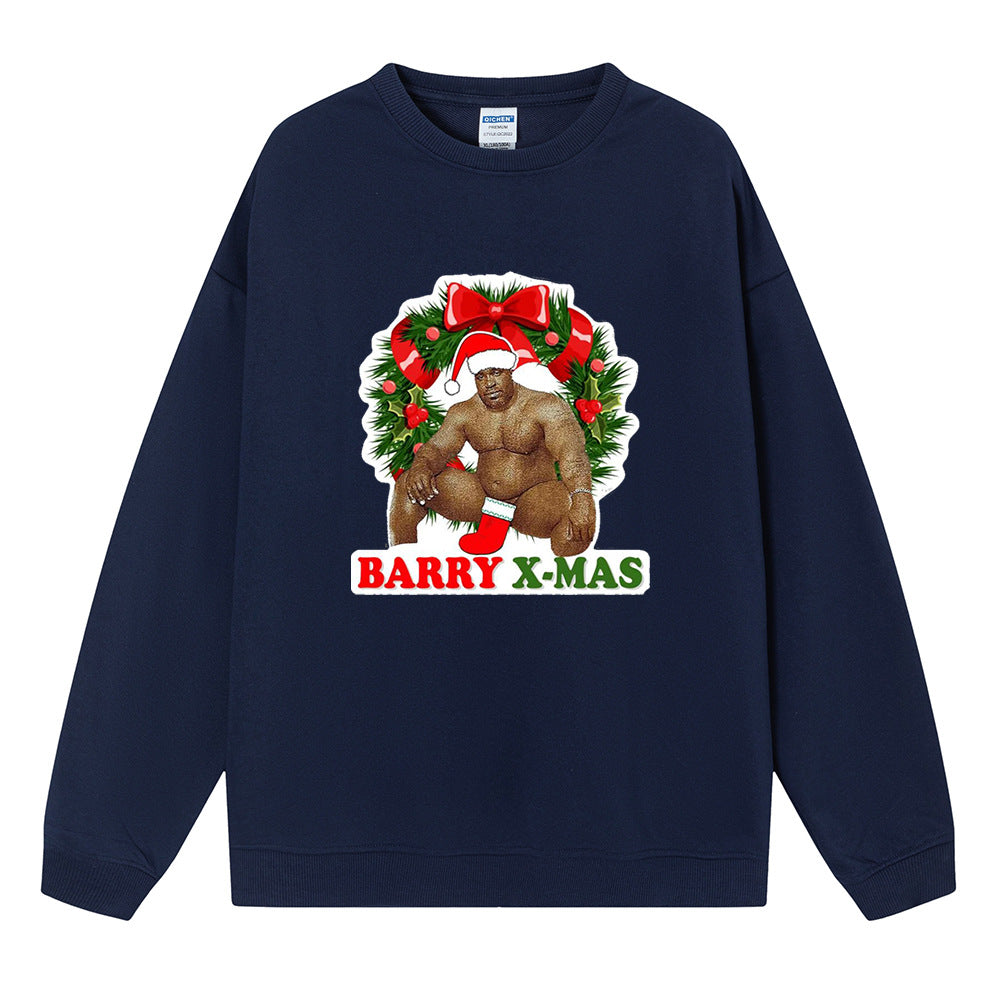 Christmas spoof pattern print for ladies