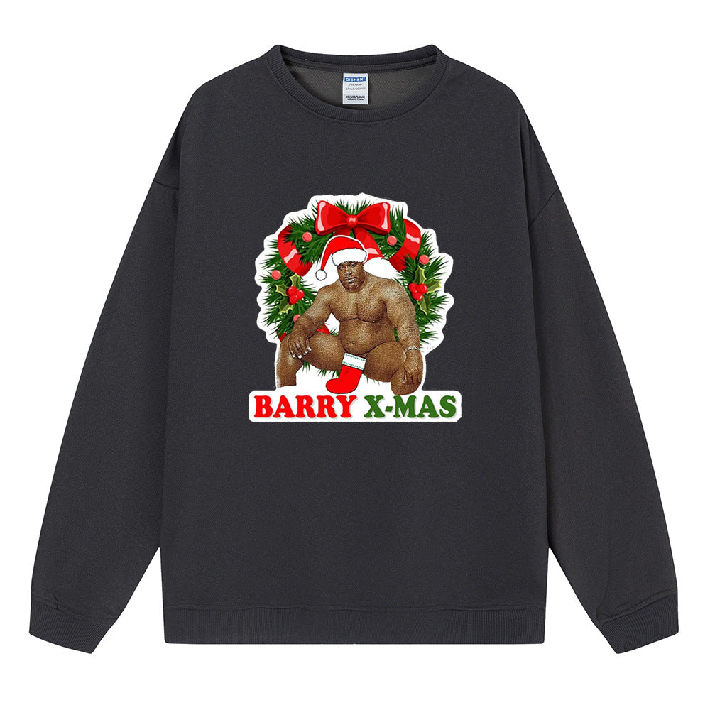 Christmas spoof pattern print for ladies