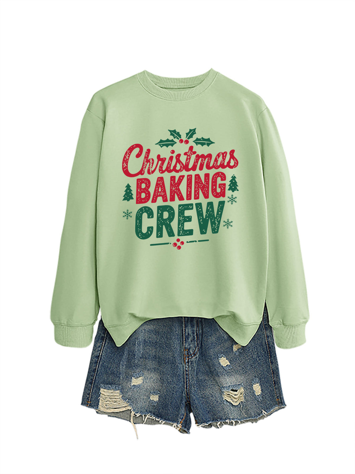 Ladies' Christmas baking crew hoodie