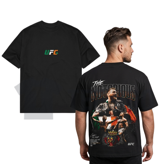 Conor McGregor UFC 329 T-Shirt | Retro MMA Fighter Tee