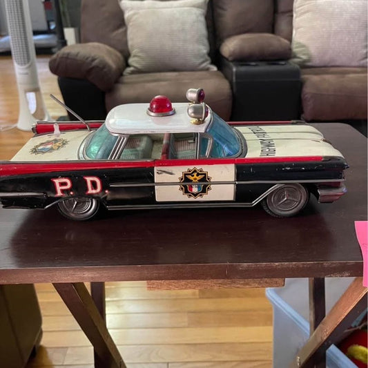 Toy Vintage Police Car