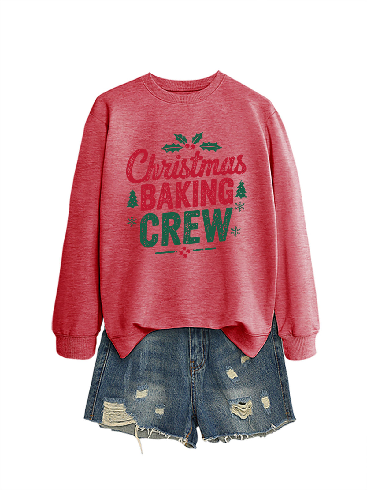 Ladies' Christmas baking crew hoodie