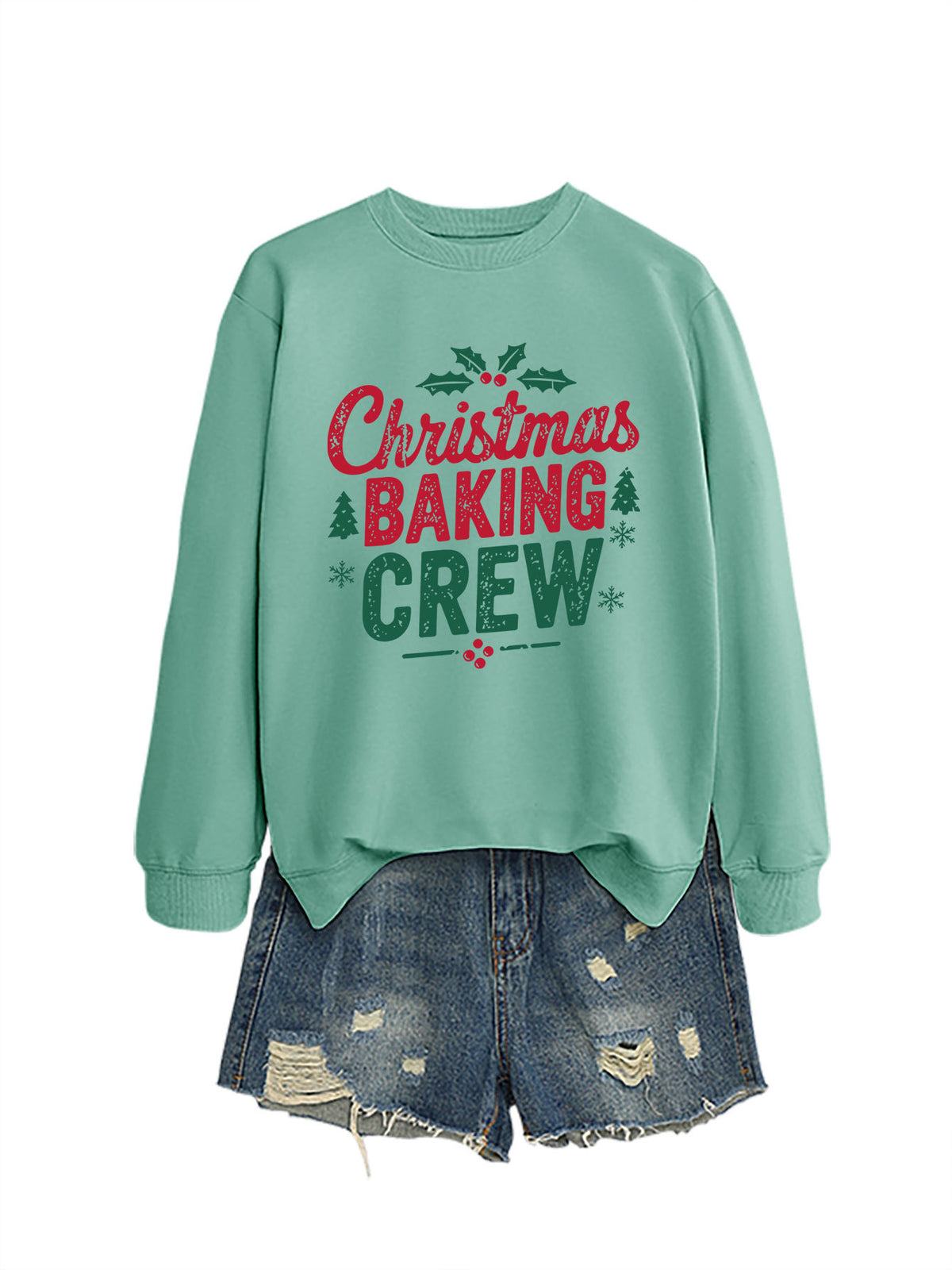Ladies' Christmas baking crew hoodie