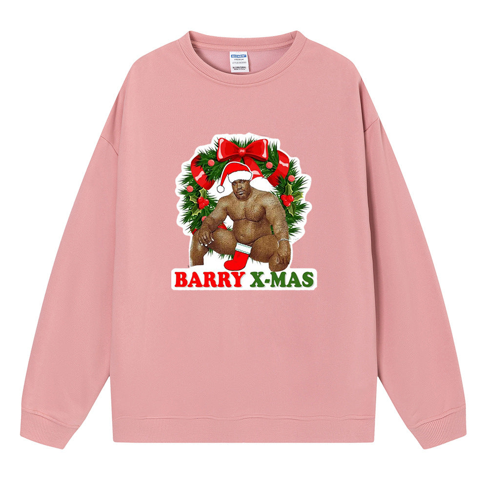 Christmas spoof pattern print for ladies