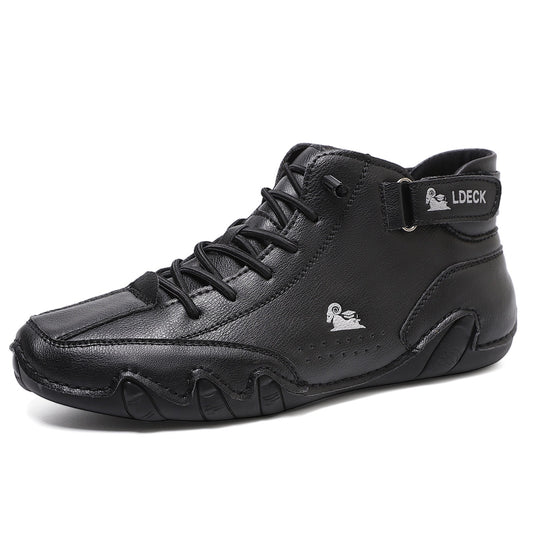 Hot selling Martin boots, cross-border hot selling autumn and winter high-top octopus men's shoes, men's casual short boots