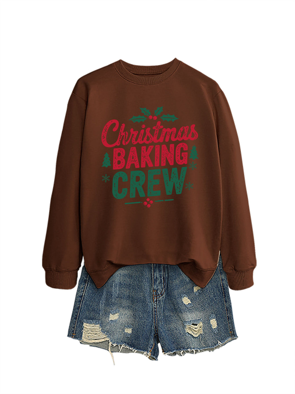 Ladies' Christmas baking crew hoodie