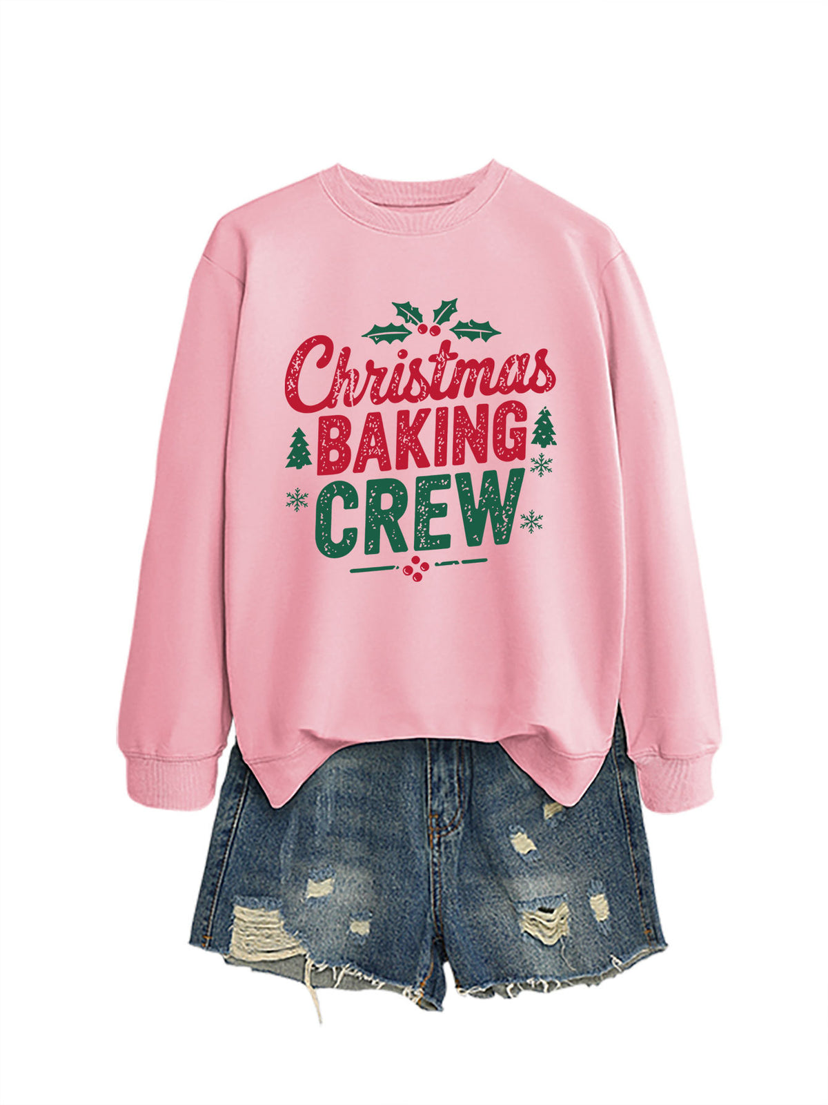 Ladies' Christmas baking crew hoodie