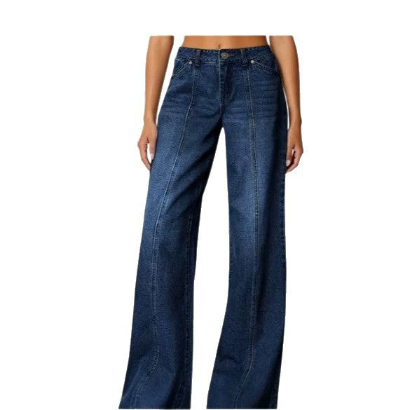 Casual Loose-Fit Denim Jeans – Women's Everyday Style
