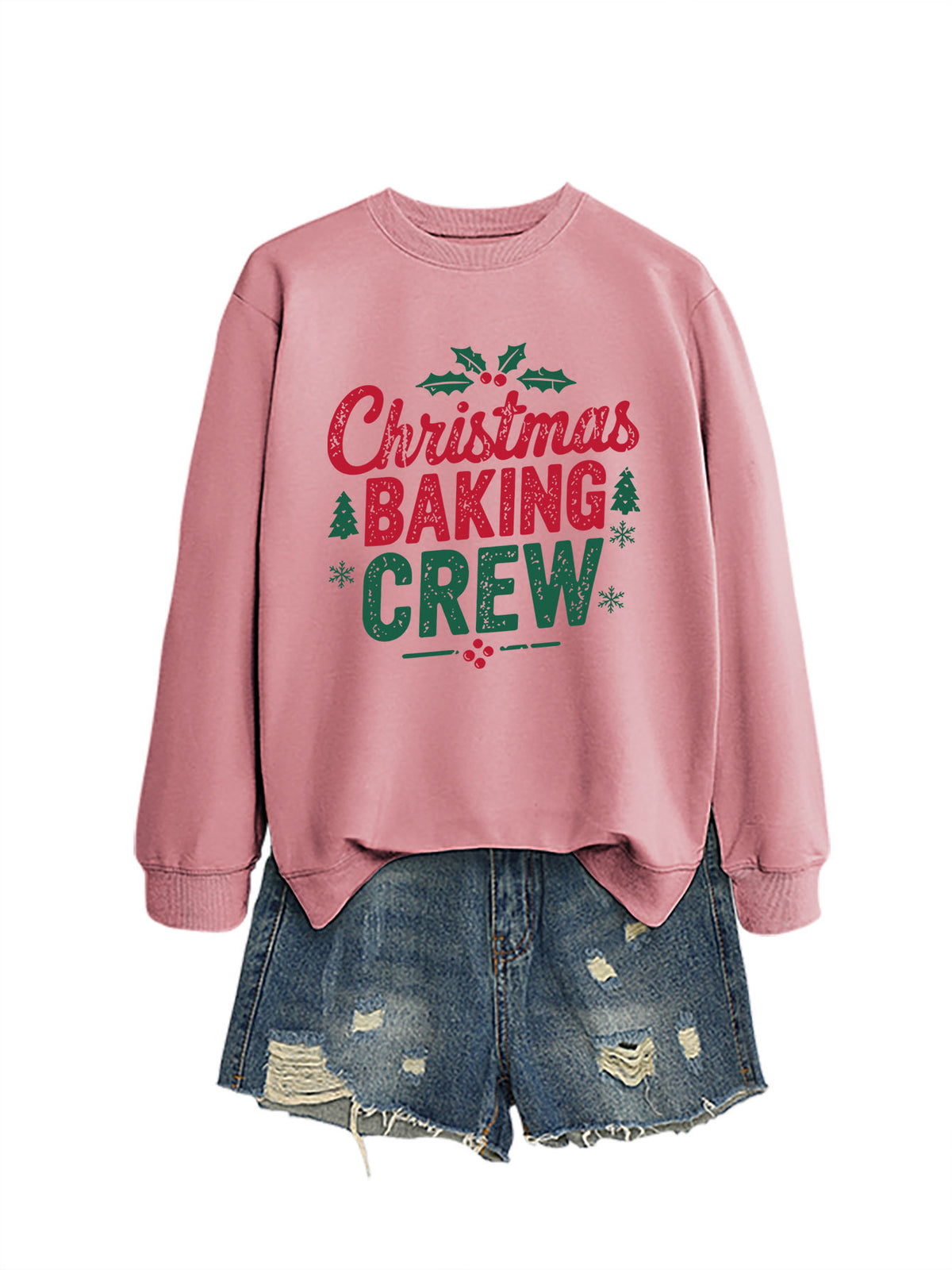 Ladies' Christmas baking crew hoodie