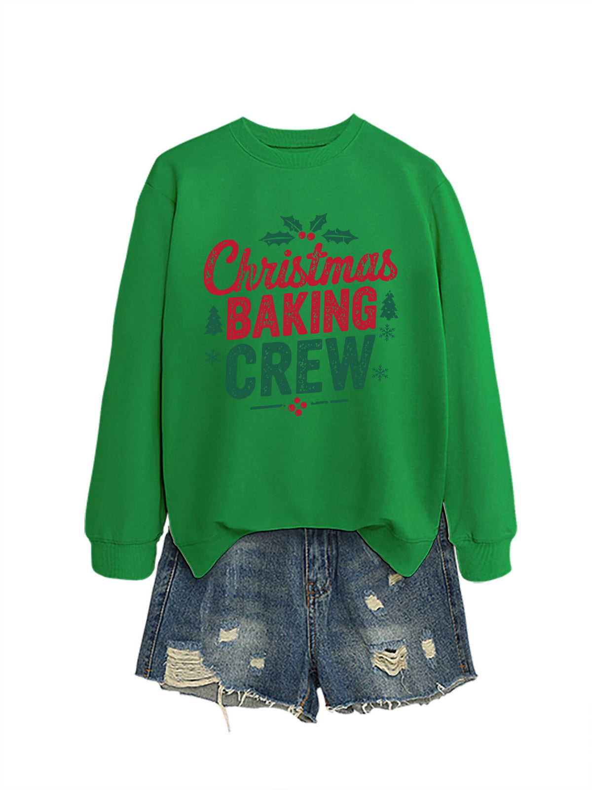 Ladies' Christmas baking crew hoodie