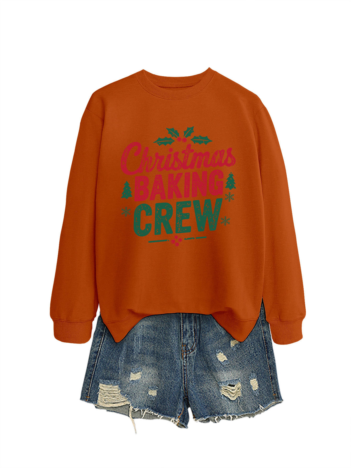 Ladies' Christmas baking crew hoodie