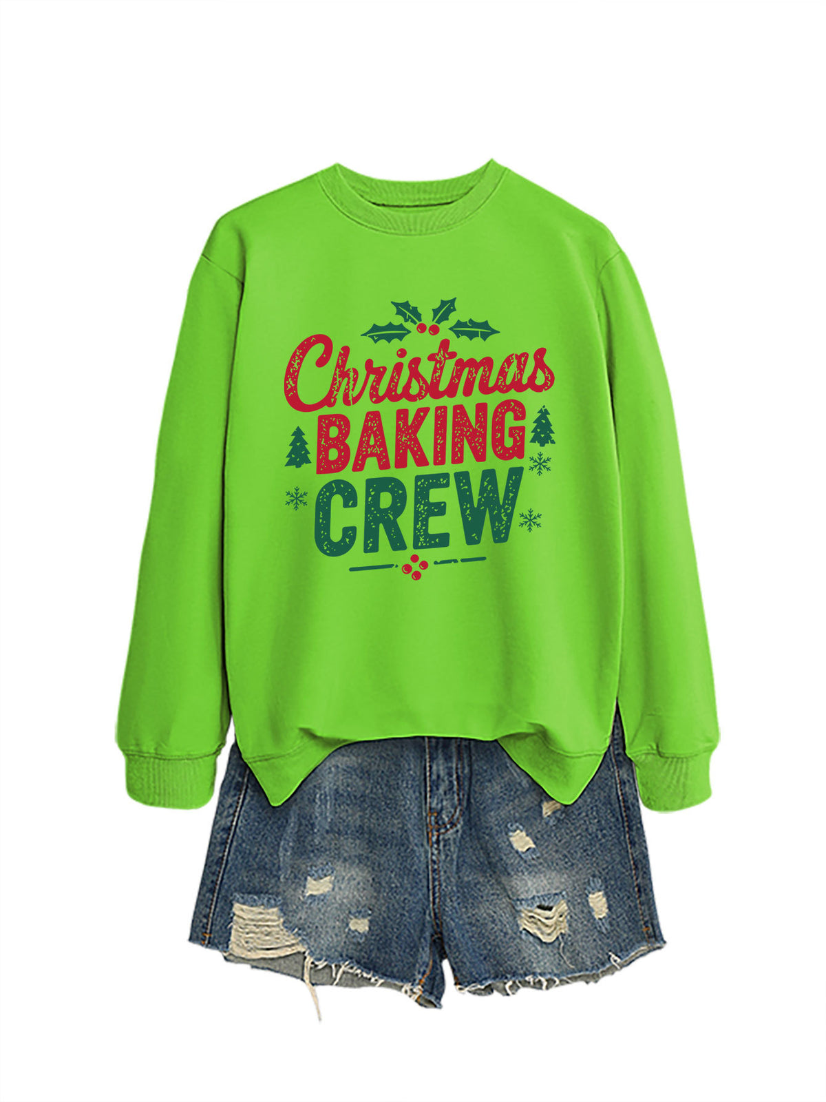 Ladies' Christmas baking crew hoodie