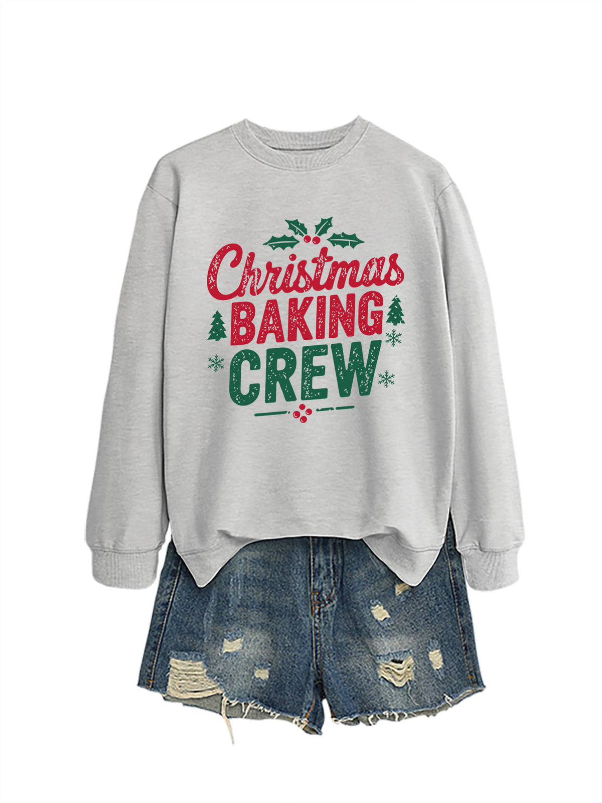 Ladies' Christmas baking crew hoodie