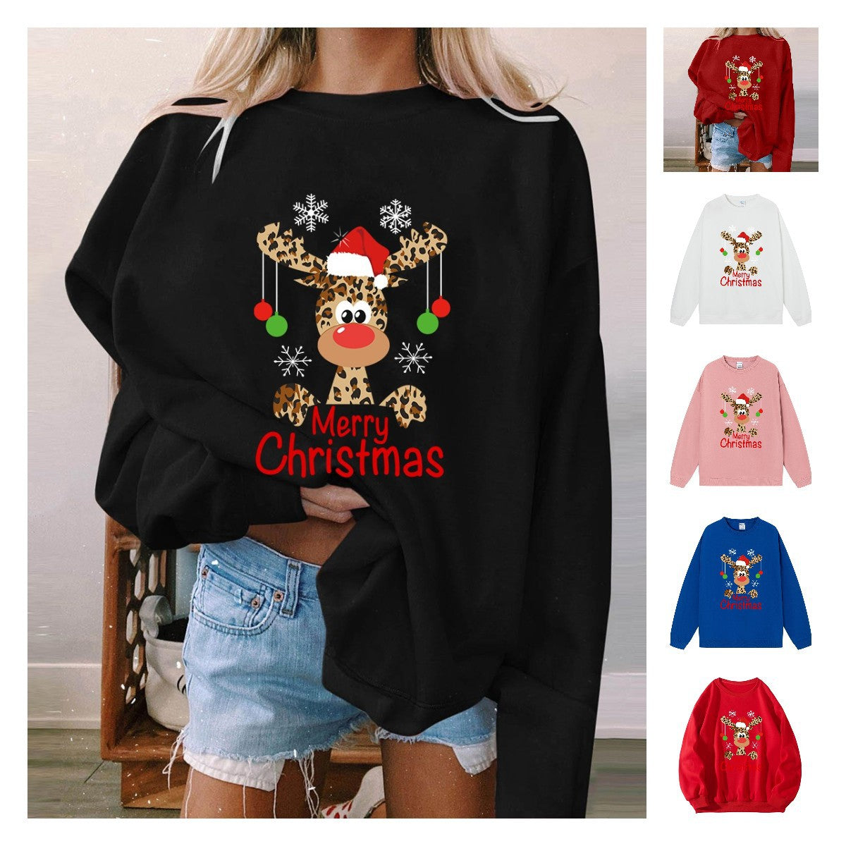 Christmas hoodie ladies