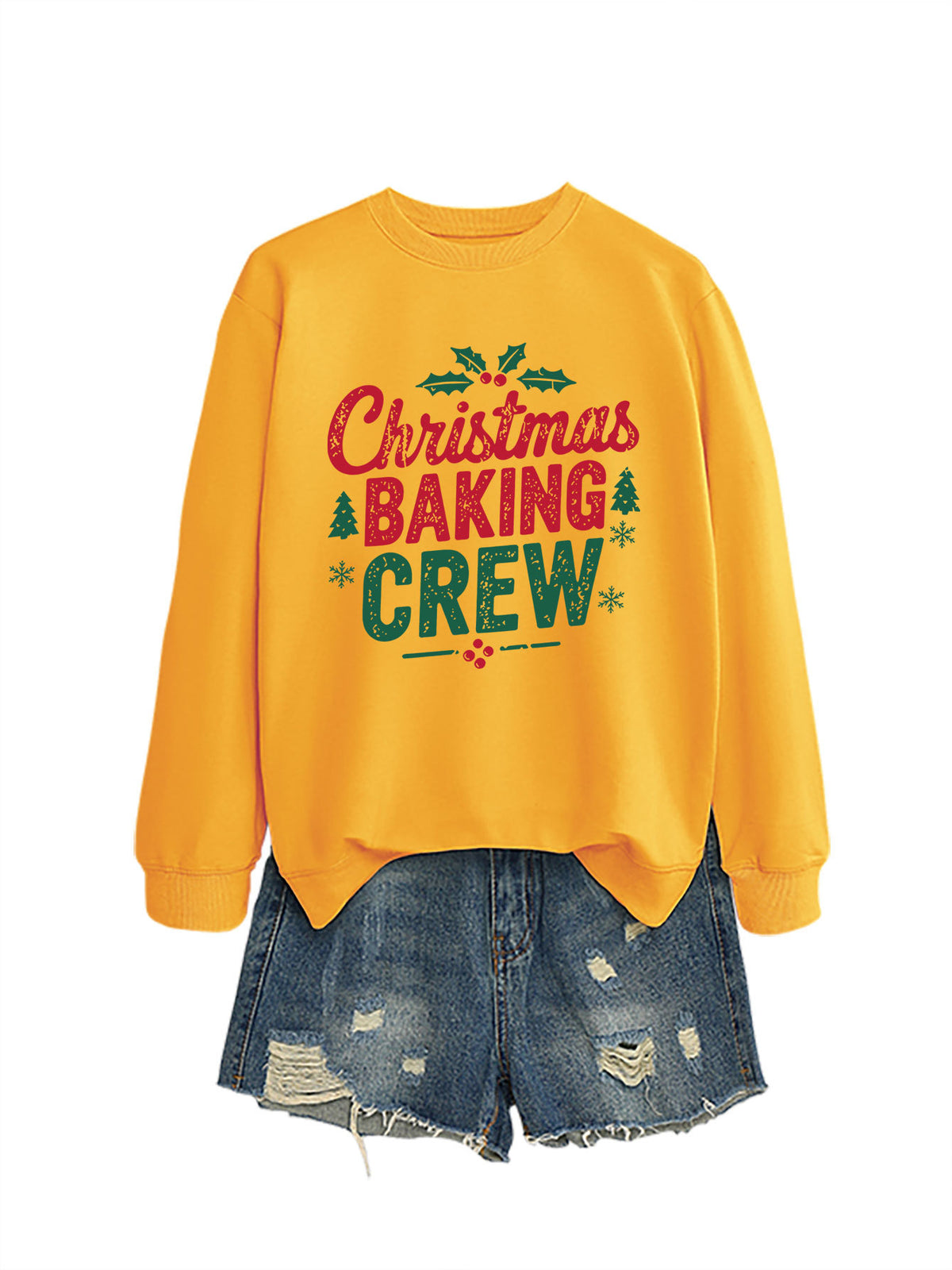 Ladies' Christmas baking crew hoodie