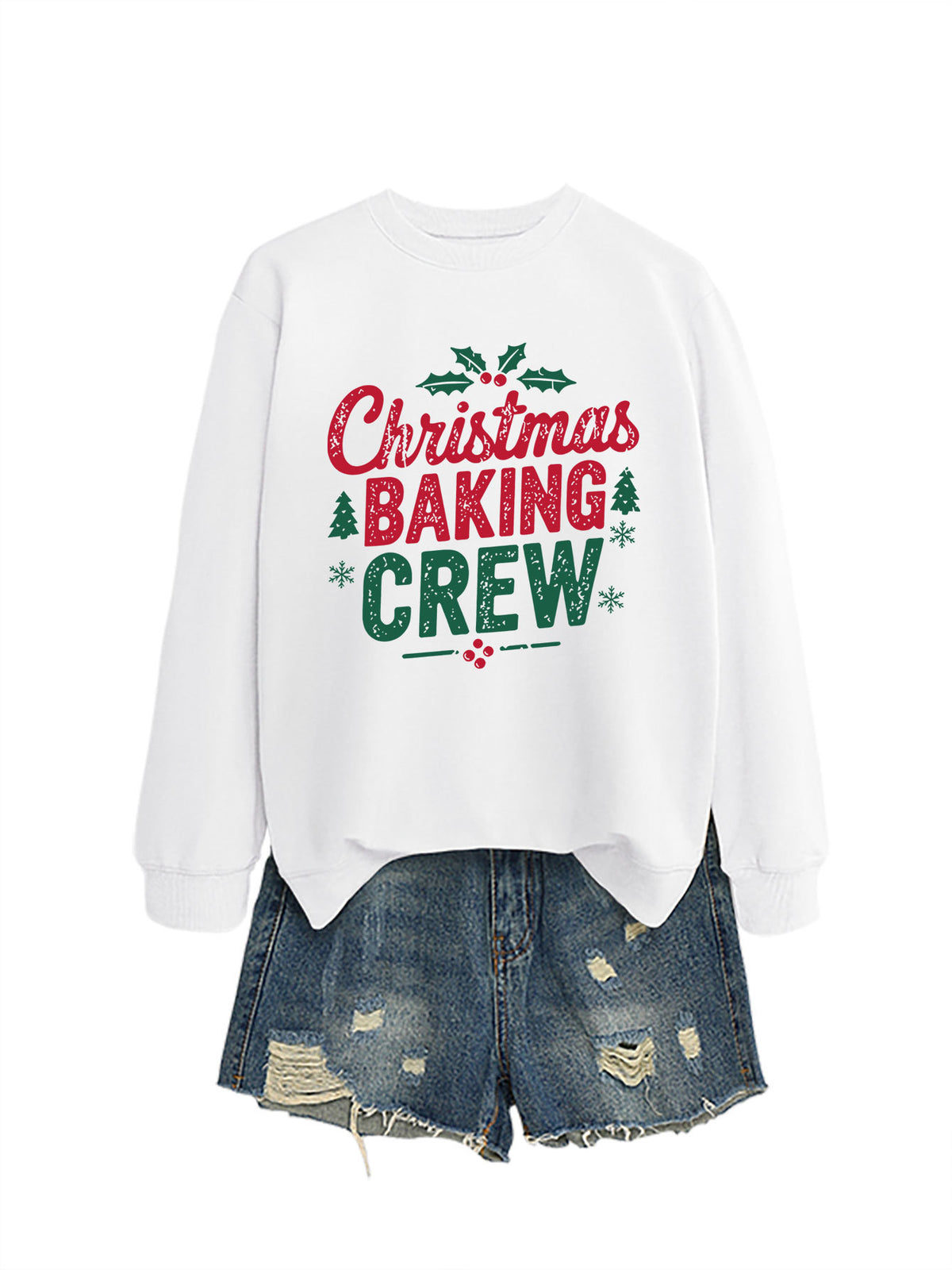 Ladies' Christmas baking crew hoodie