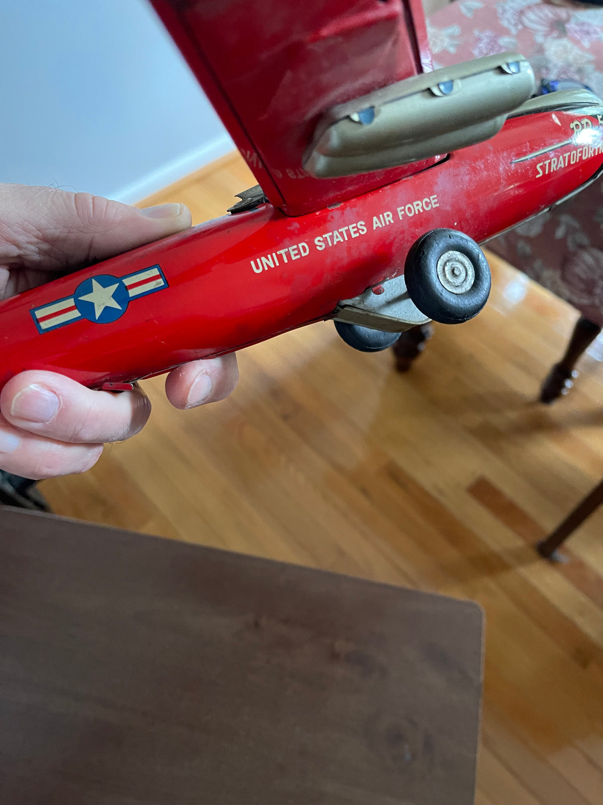 1950's Vintage Toy Friction Airplane