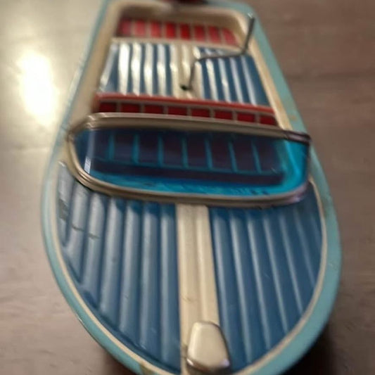 Toy Vintage Windup Boat