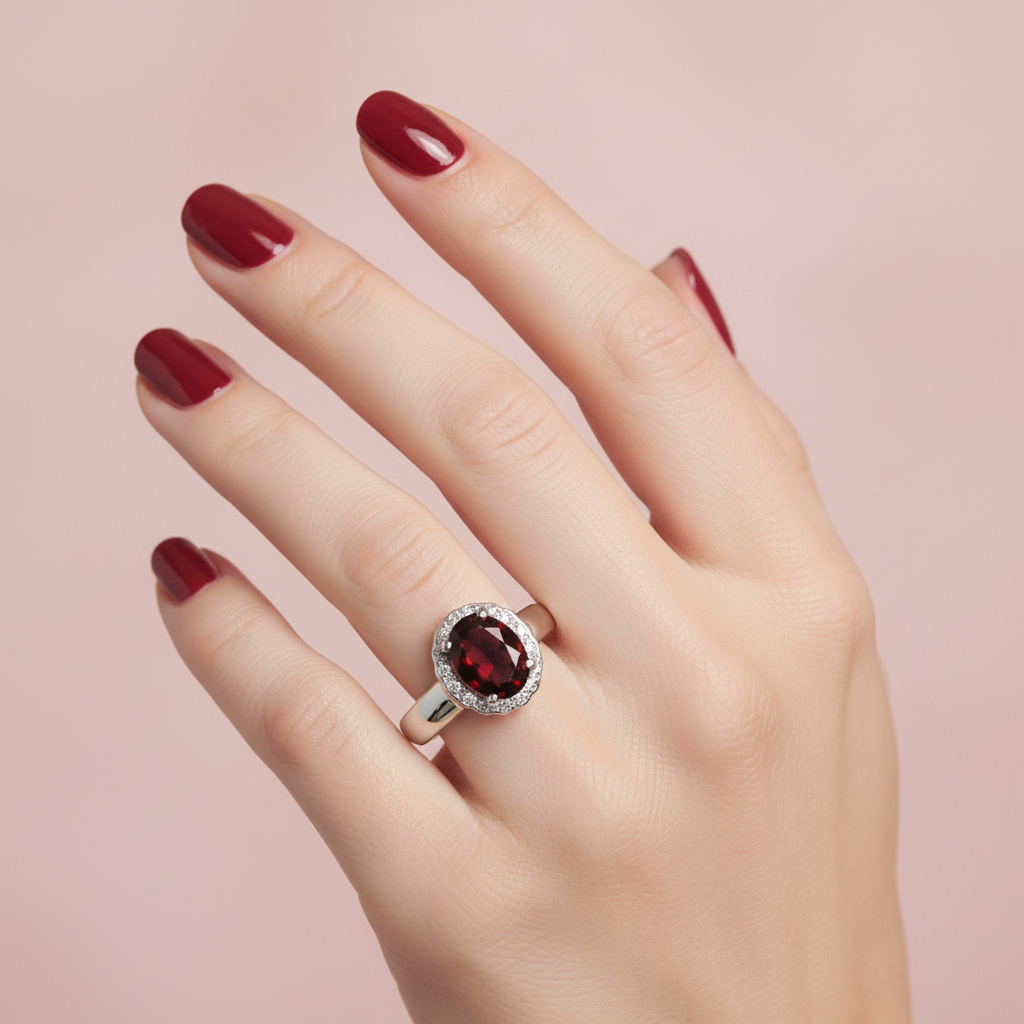 Garnet Solitaire - On Hand